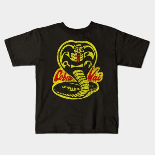 Vintage Cobra Kai Retro 80s Kids T-Shirt